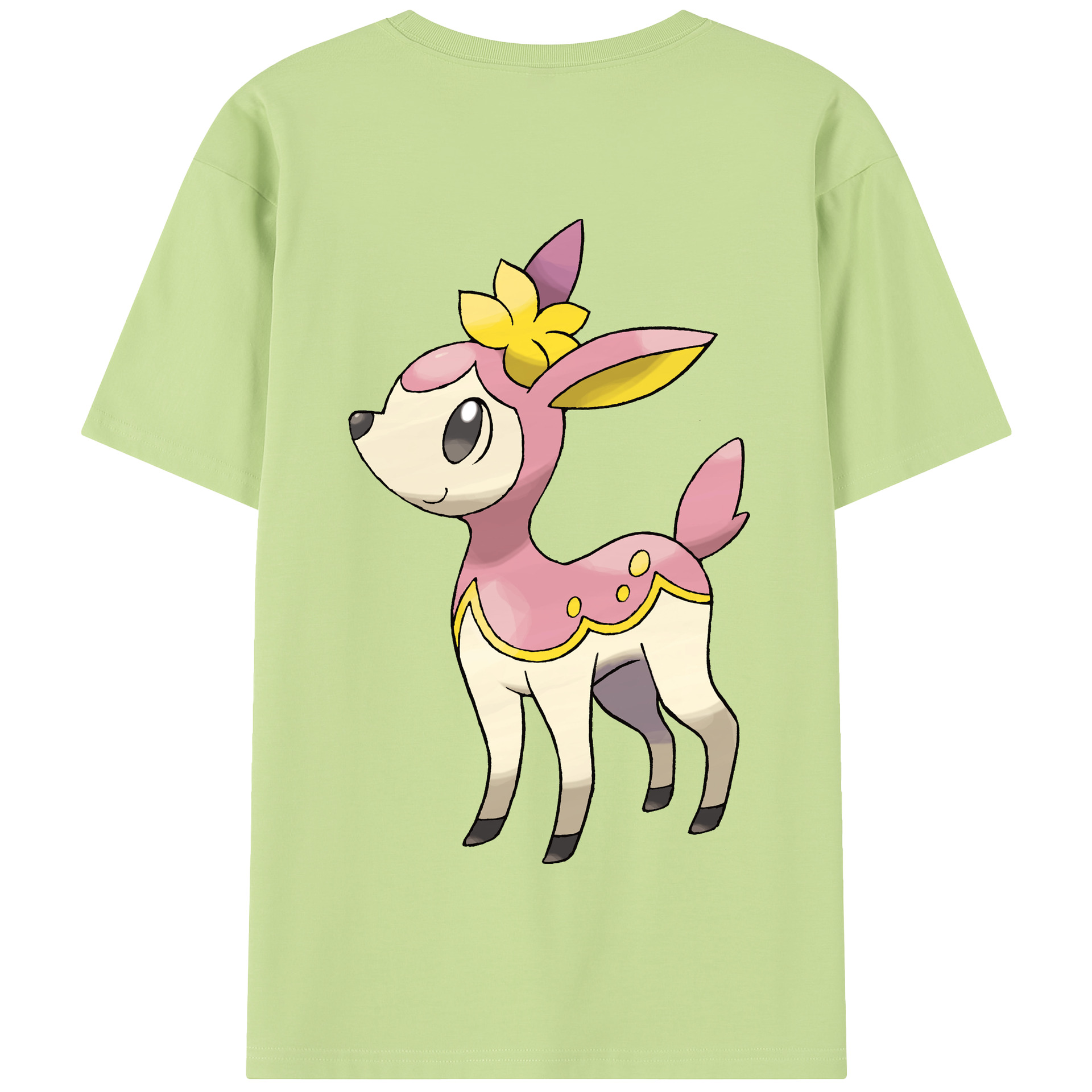 （画像用） ポケットモンスター Pokémon 綿100％半袖Tシャツ（背面プリント）